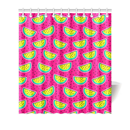 Watermelon Pattern Print Design WM04 Shower Curtain