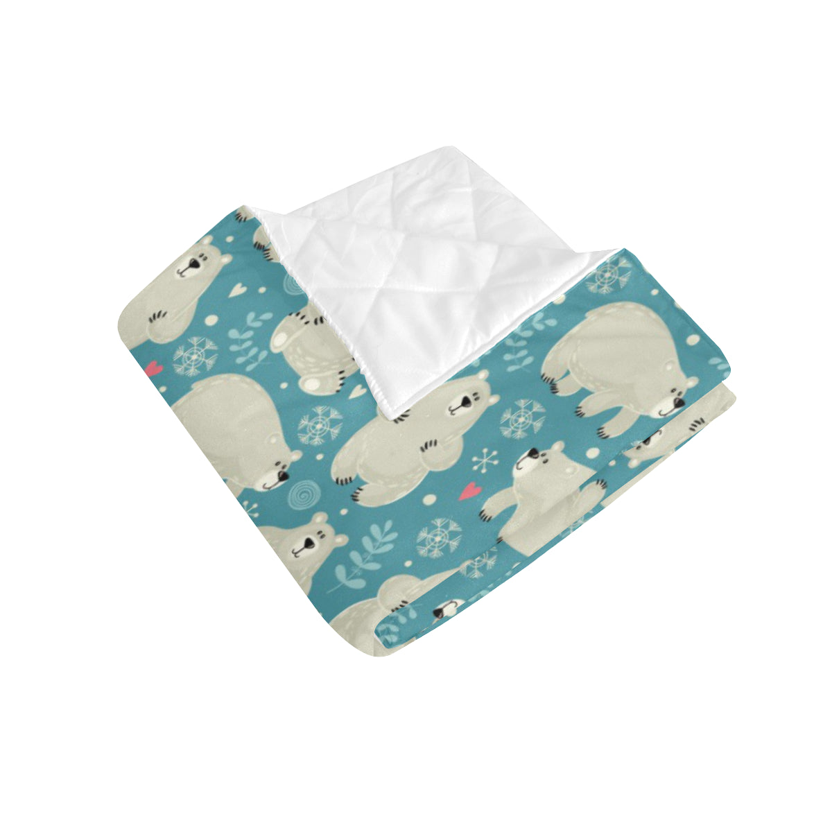 Bear Pattern Print Design BE04 Premium Quilt