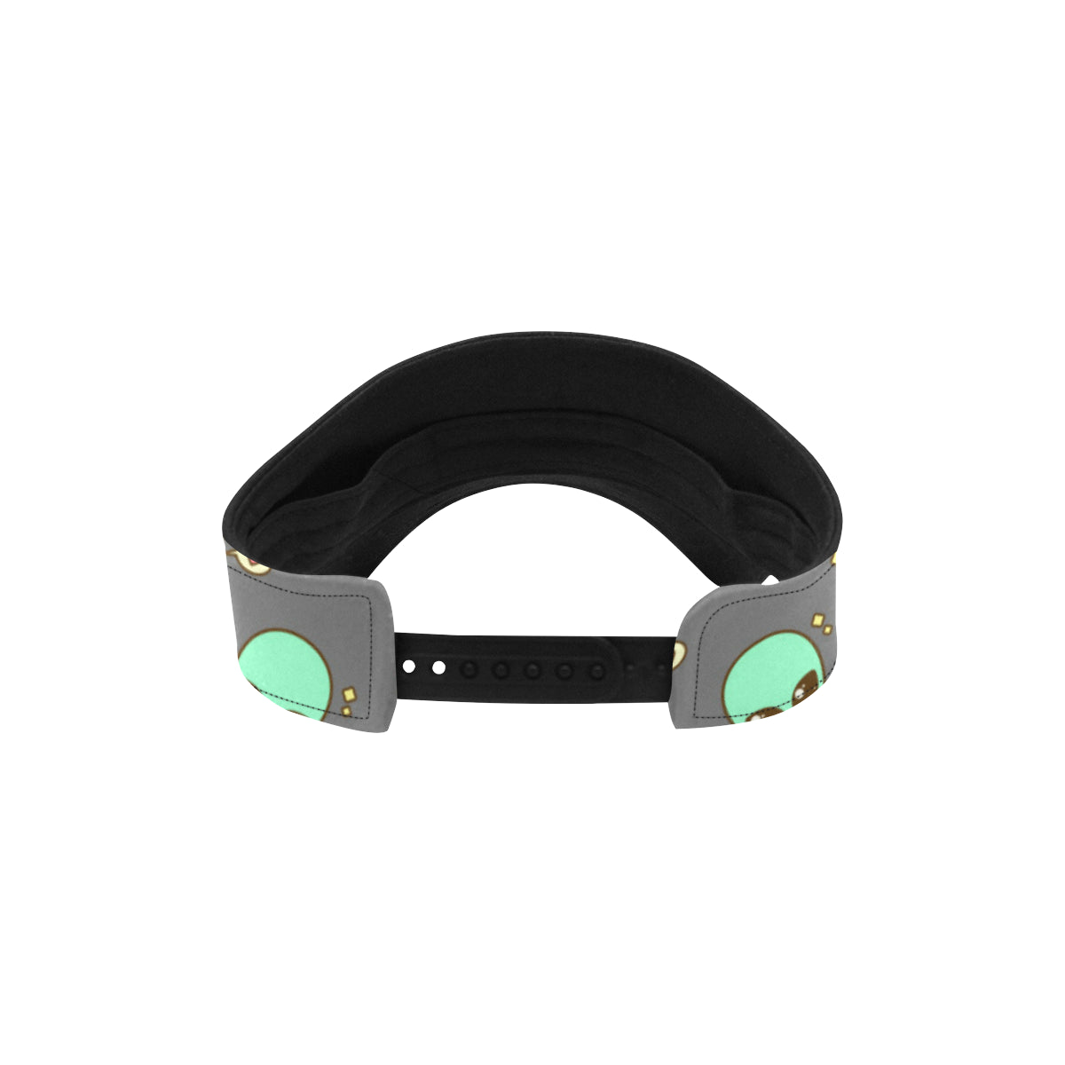 Alien Pattern Print Design 02 Unisex Sun Visor