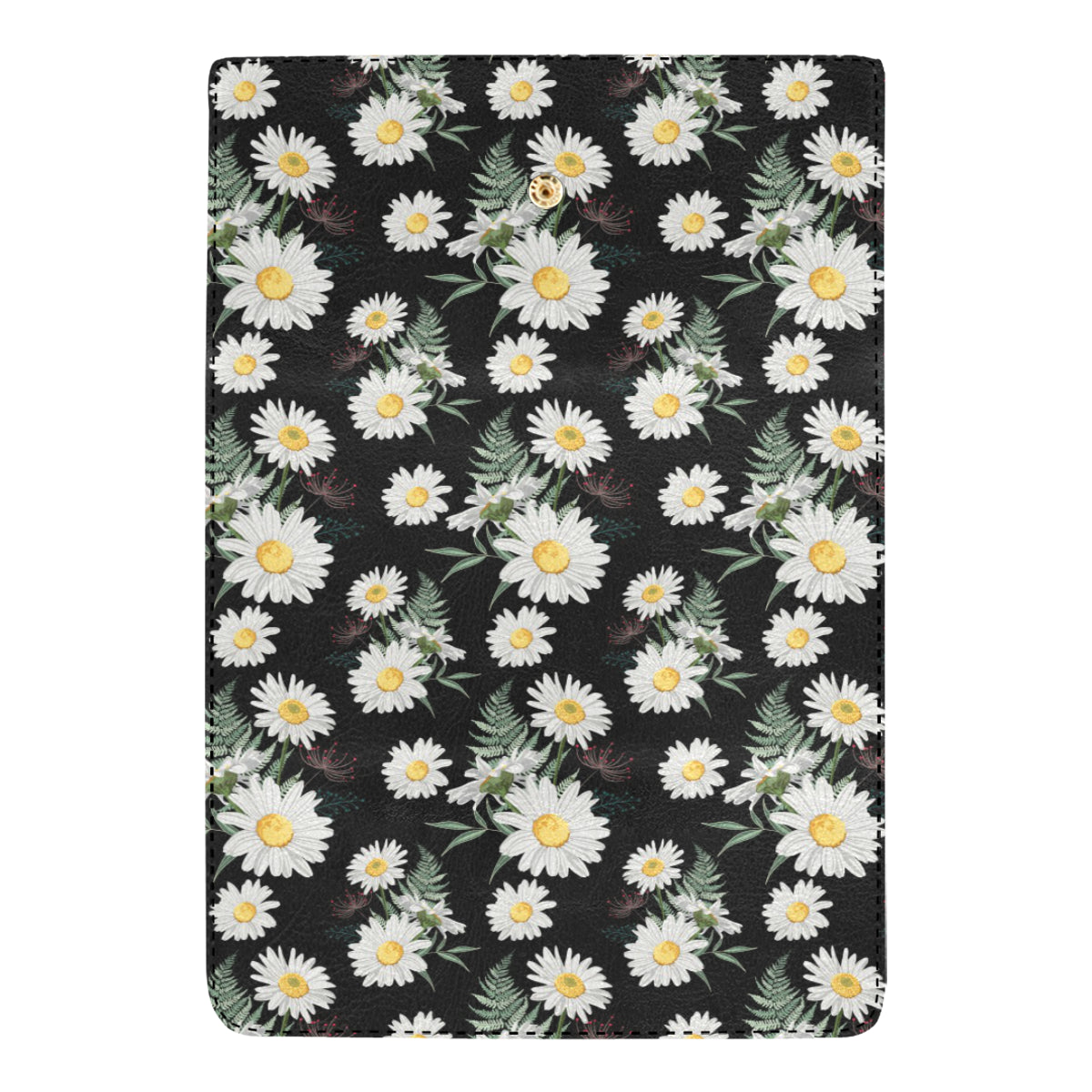 Daisy Pattern Print Design DS07 Women's Trifold Wallet