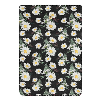 Daisy Pattern Print Design DS07 Women's Trifold Wallet