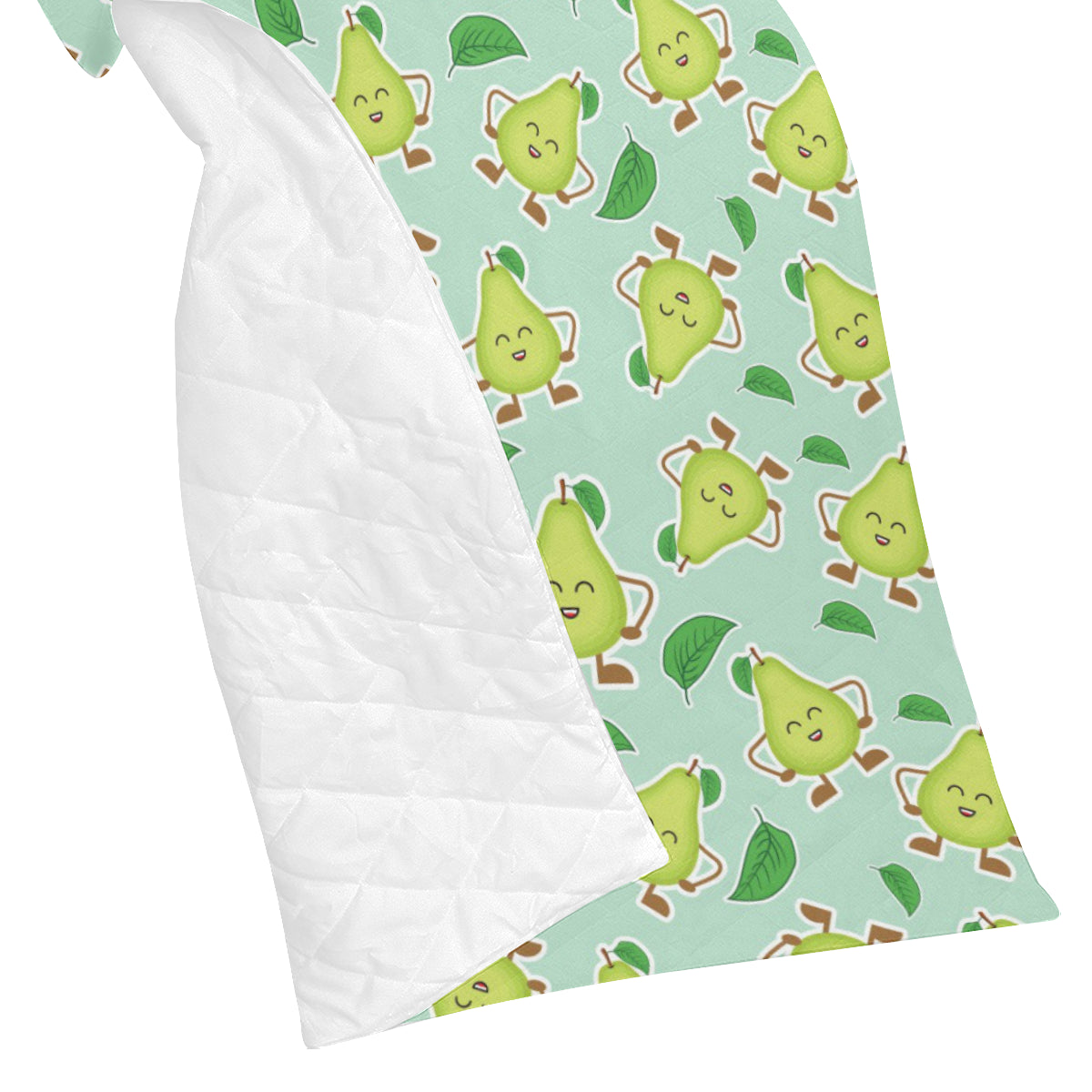 Avocado Pattern Print Design AC011 Premium Quilt