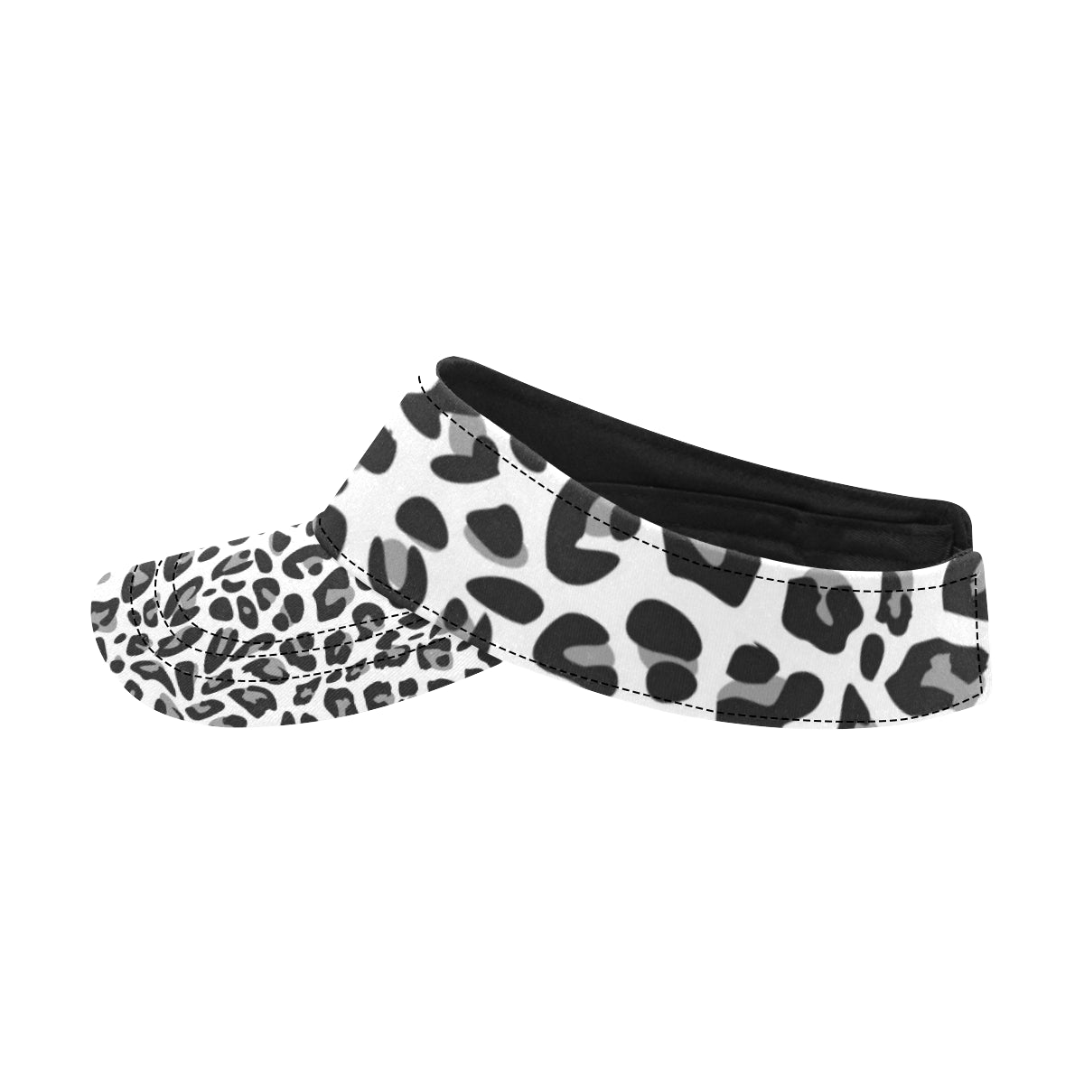 Snow Leopard Skin Print Unisex Sun Visor