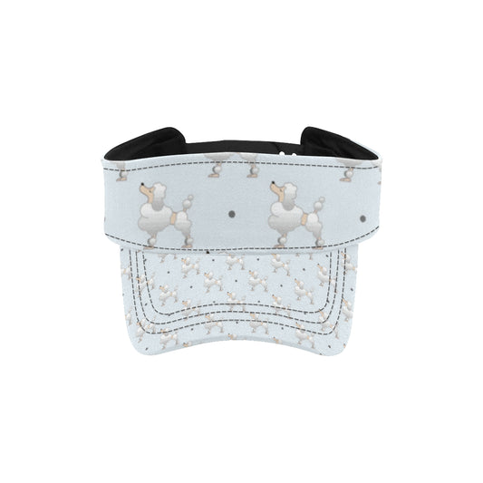 Poodle Pattern Print Design A05 Unisex Sun Visor