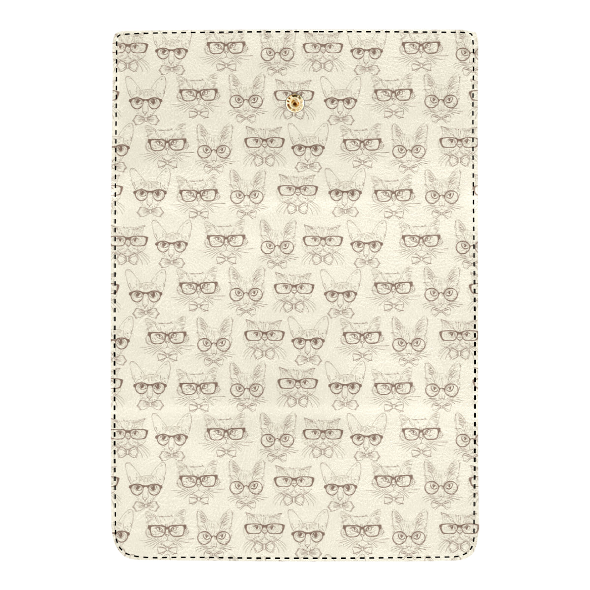 Cat Pattern Print Design 02 Women's Trifold Wallet