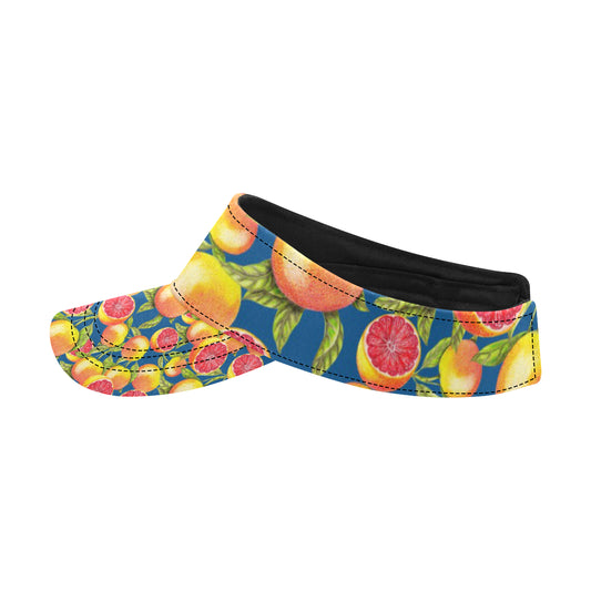 Grapefruit Pattern Print Design GF04 Unisex Sun Visor