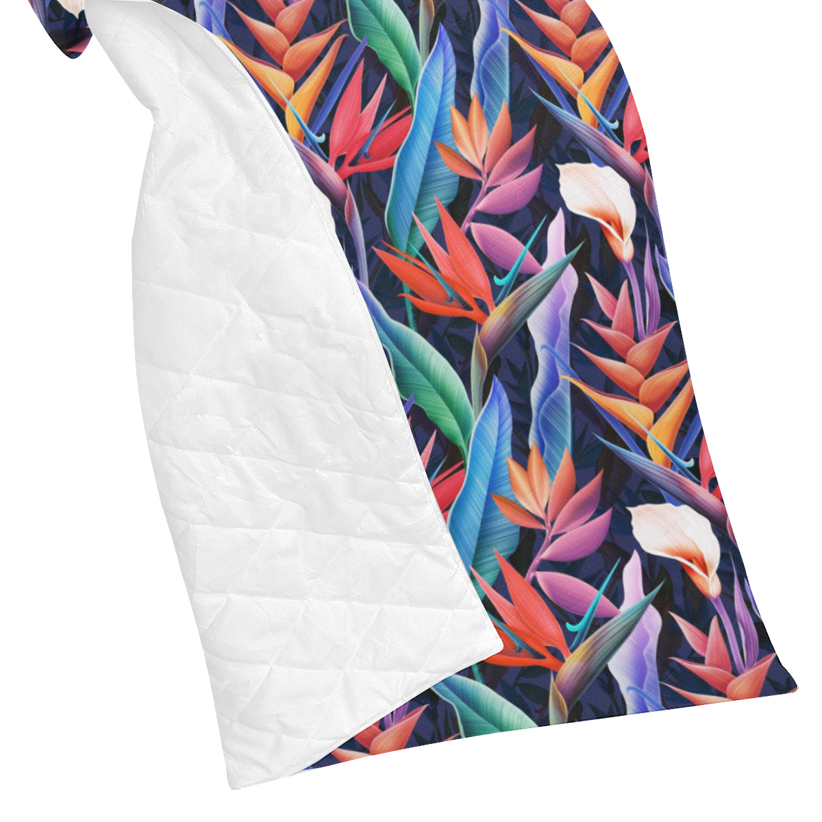 Tropical Flower Pattern Print Design TF023 Premium Quilt