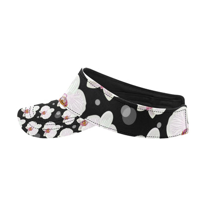 Orchid White Pattern Print Design OR09 Unisex Sun Visor