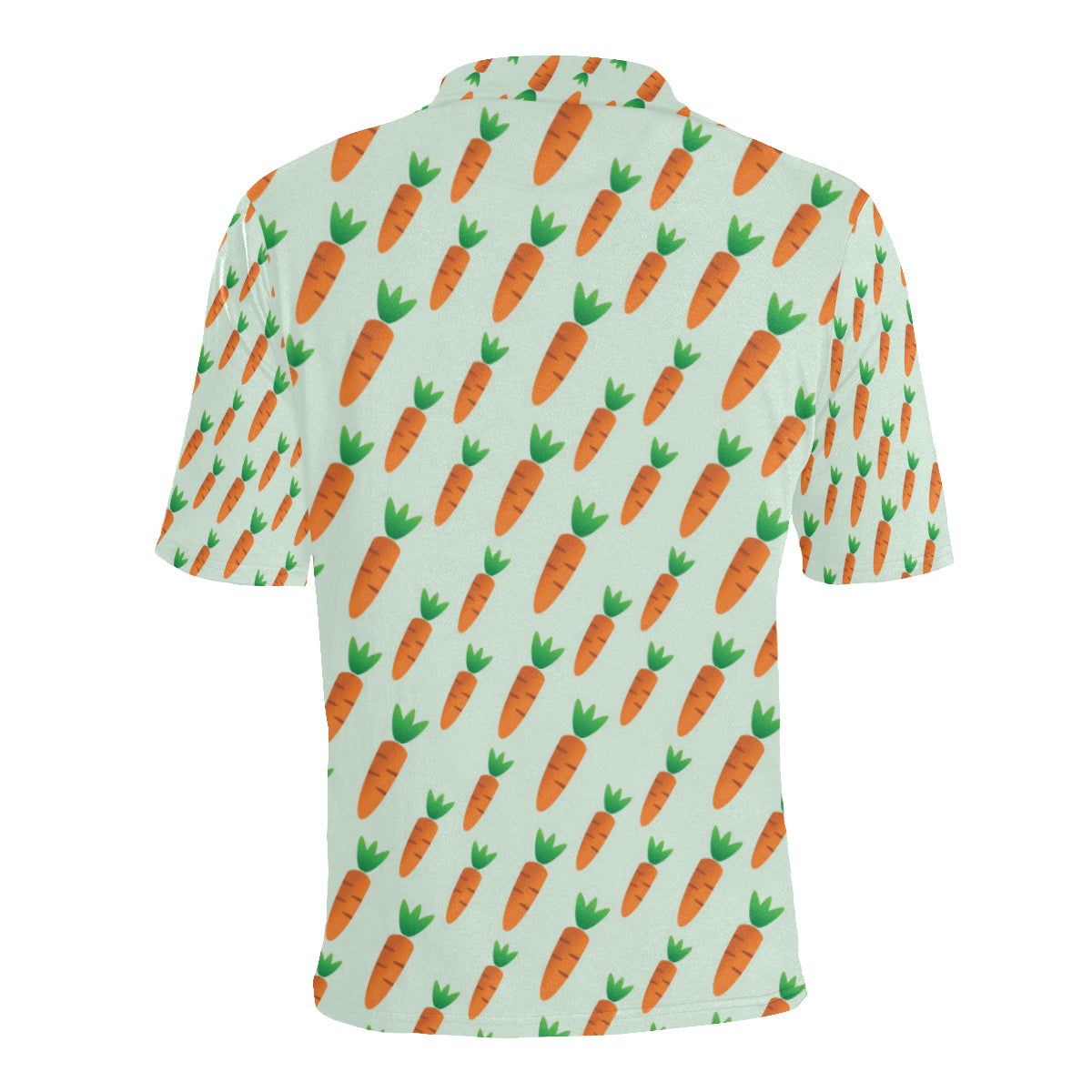 Carrot Pattern Print Design 05 Men Polo Shirt