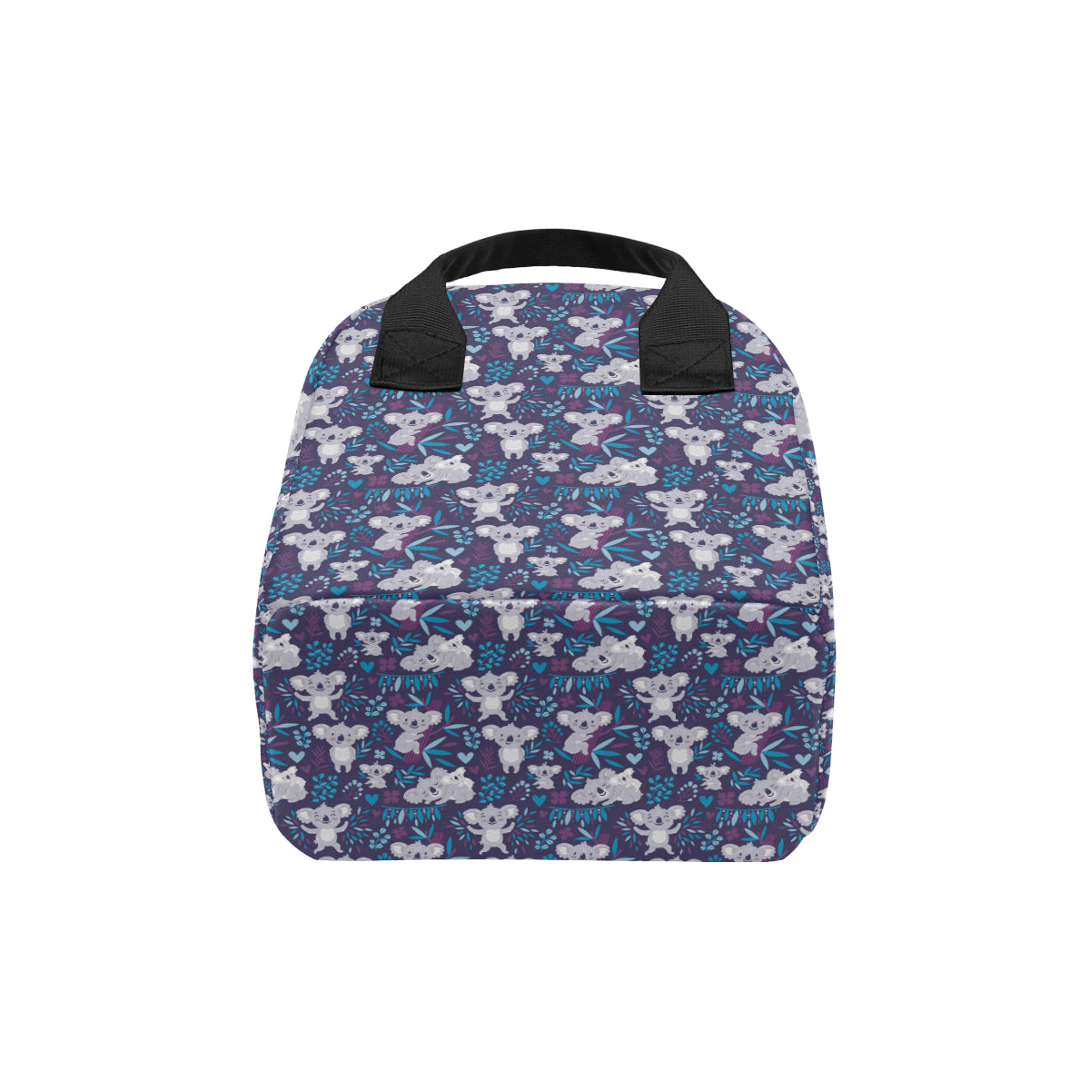 Koala Cute Themed Design Print Insulated Lunch Bag