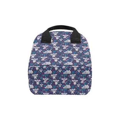 Koala Cute Themed Design Print Insulated Lunch Bag