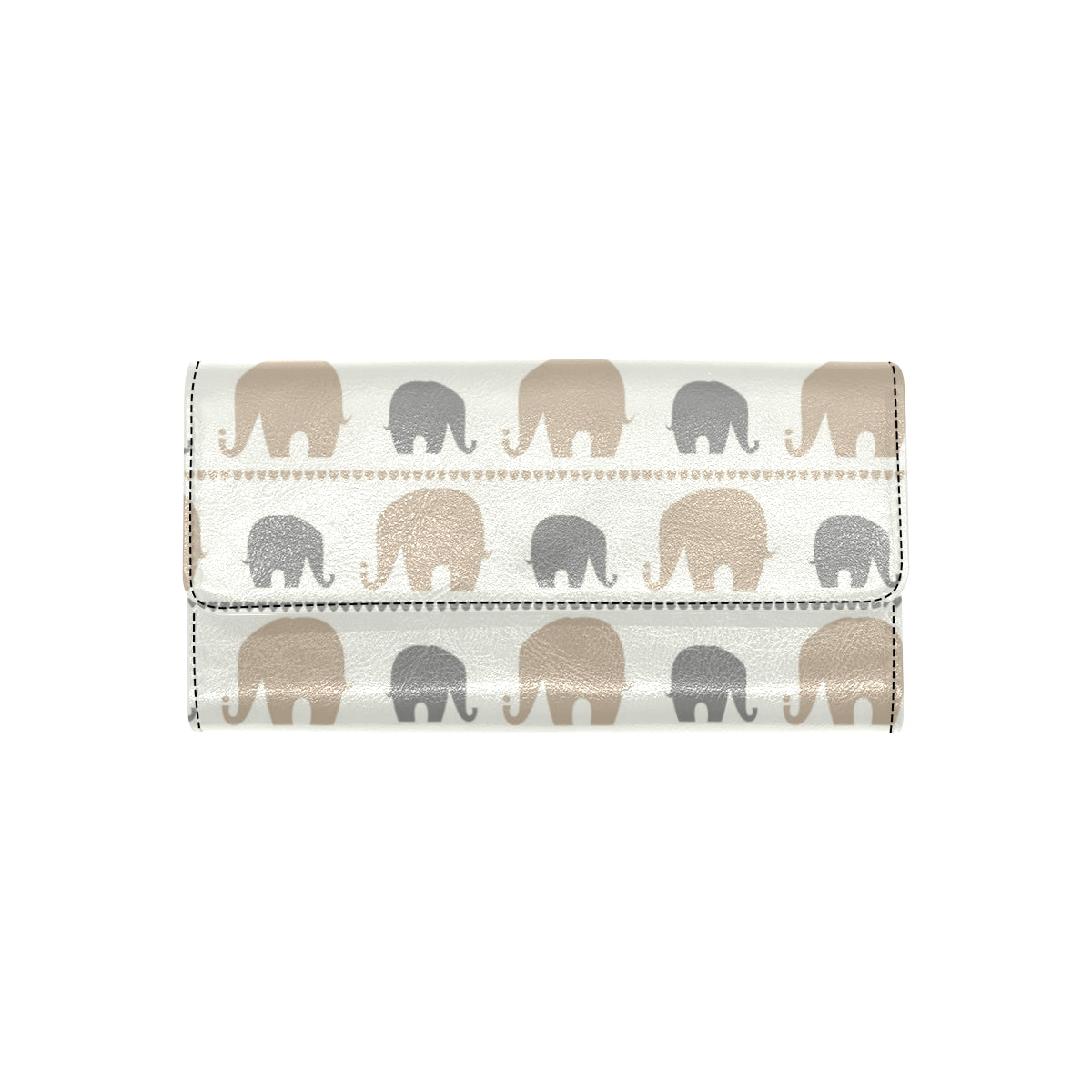 Elephant Cute Women's Trifold Wallet