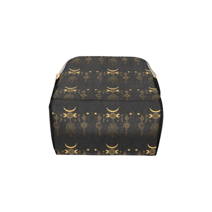 Sun Moon Boho Style Diaper Bag Backpack