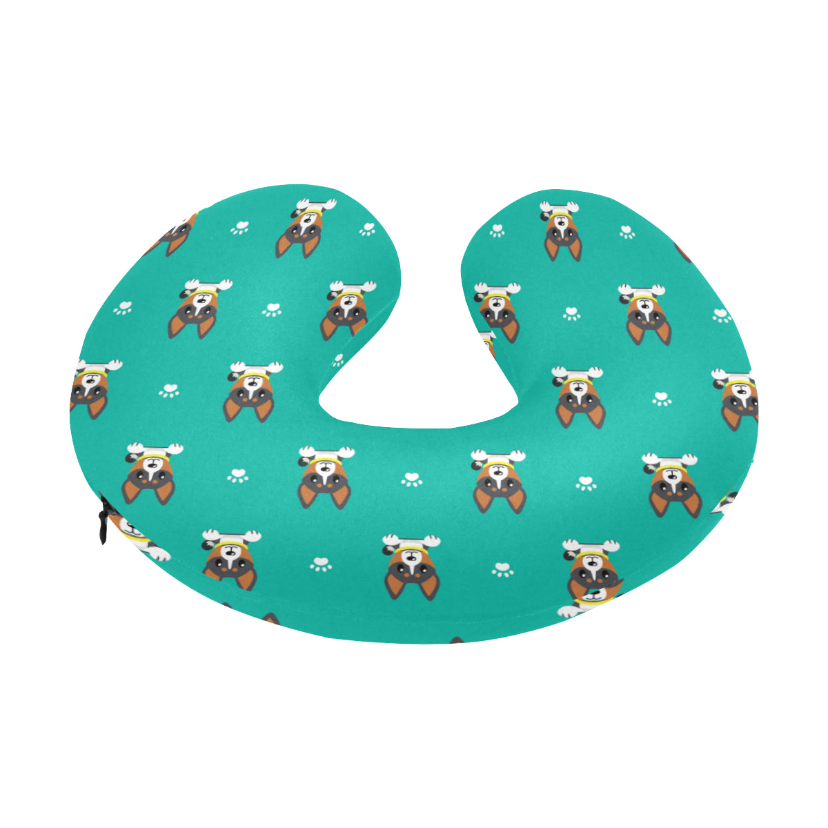 Basenji Pattern Print Design 03 U-Shaped Travel Neck Pillow