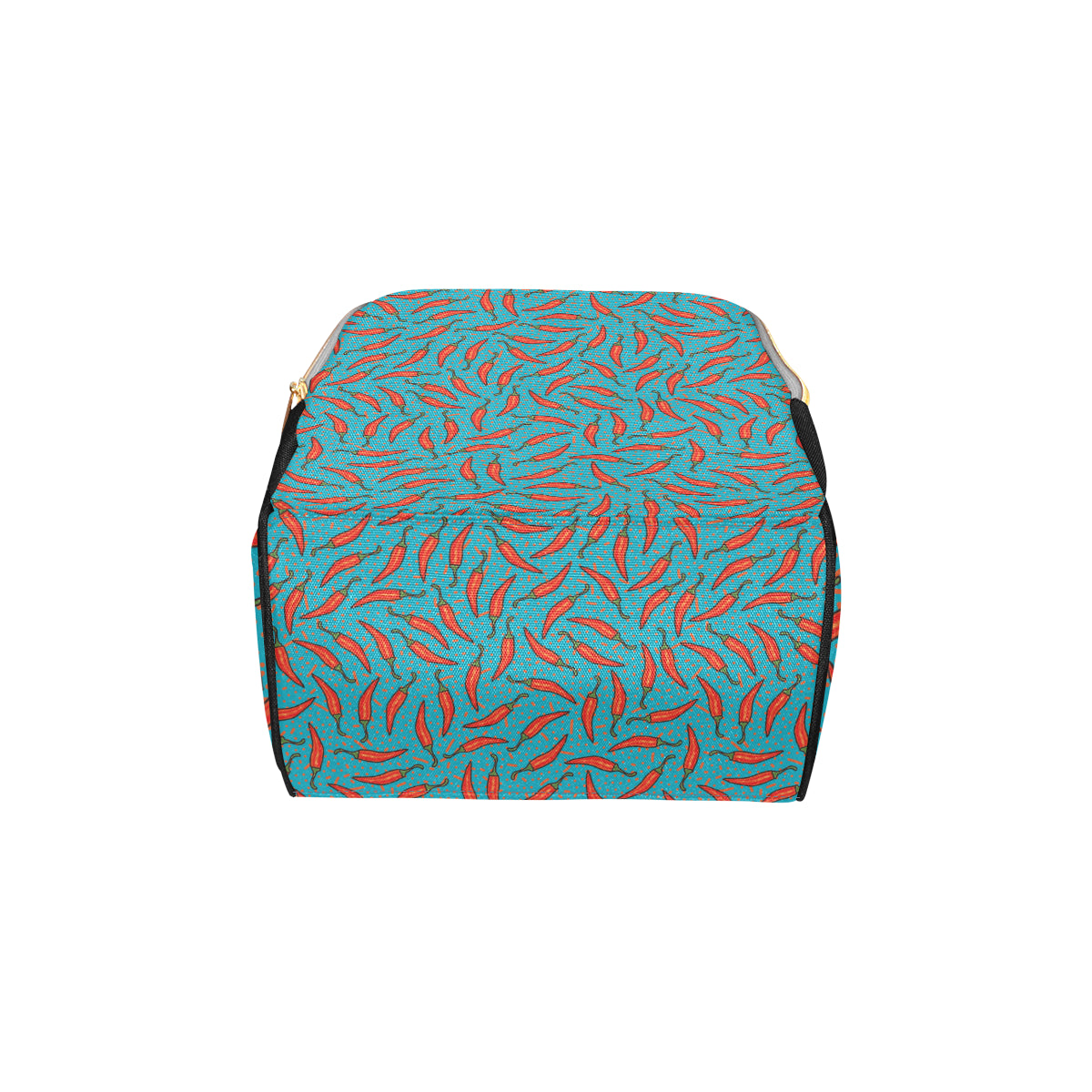 Chilli Pepper Pattern Print Design 05 Diaper Bag Backpack
