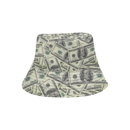 Dollar Pattern Print Design DO02 Unisex Bucket Hat
