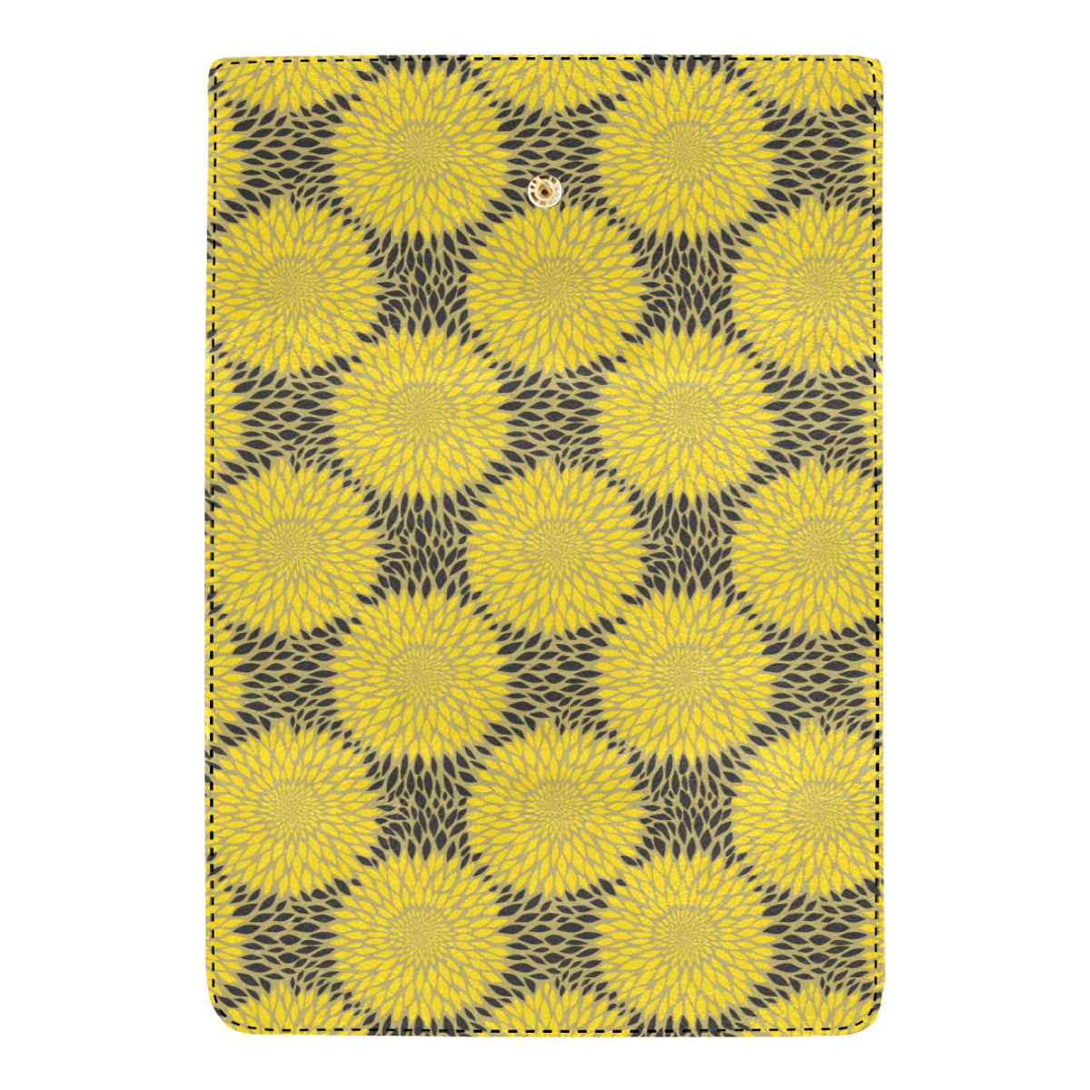 Sunflower Pattern Print Design SF06 Women's Trifold Wallet
