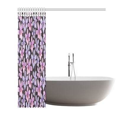 Orchid Pattern Print Design OR08 Shower Curtain