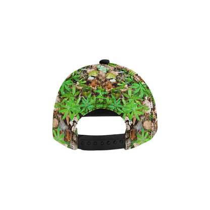 Camouflage Realistic Tree Fresh Print Snapback Cap