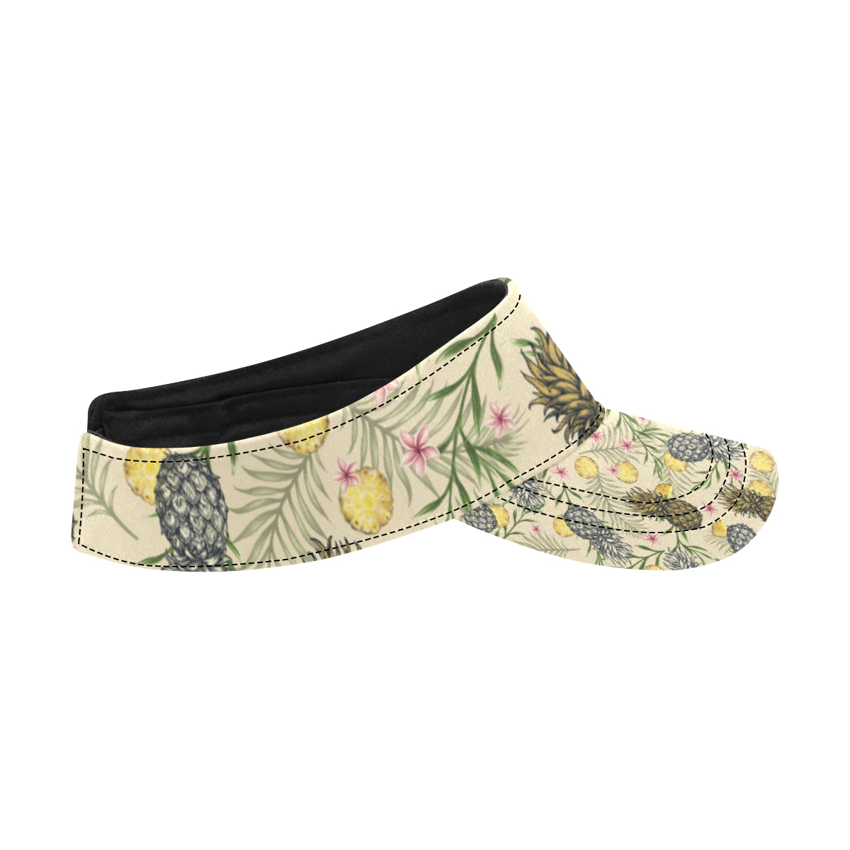 Pineapple Pattern Print Design PP012 Unisex Sun Visor