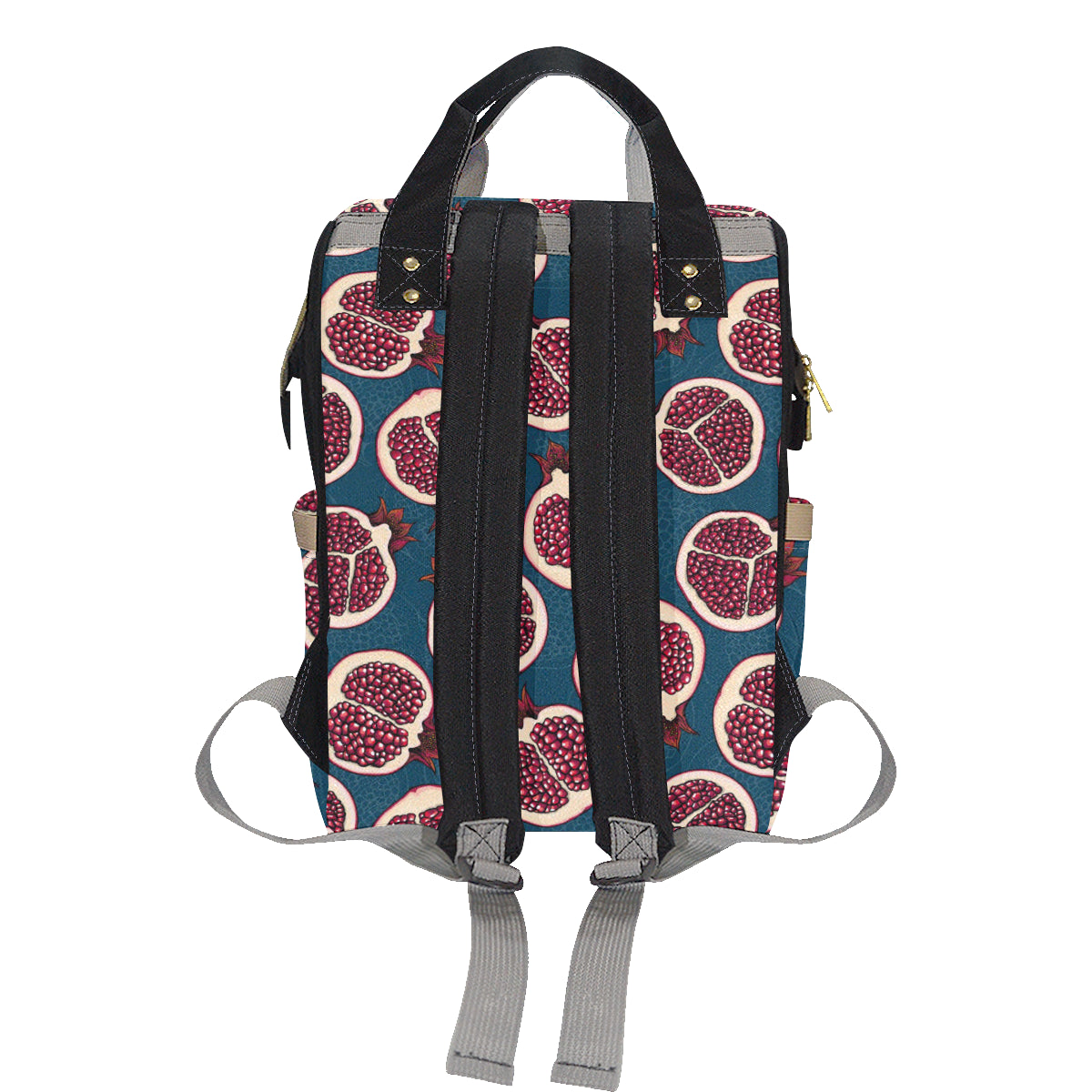 Pomegranate Pattern Print Design PG02 Diaper Bag Backpack