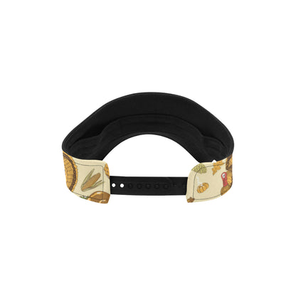 Turkey Pattern Print Design 02 Unisex Sun Visor