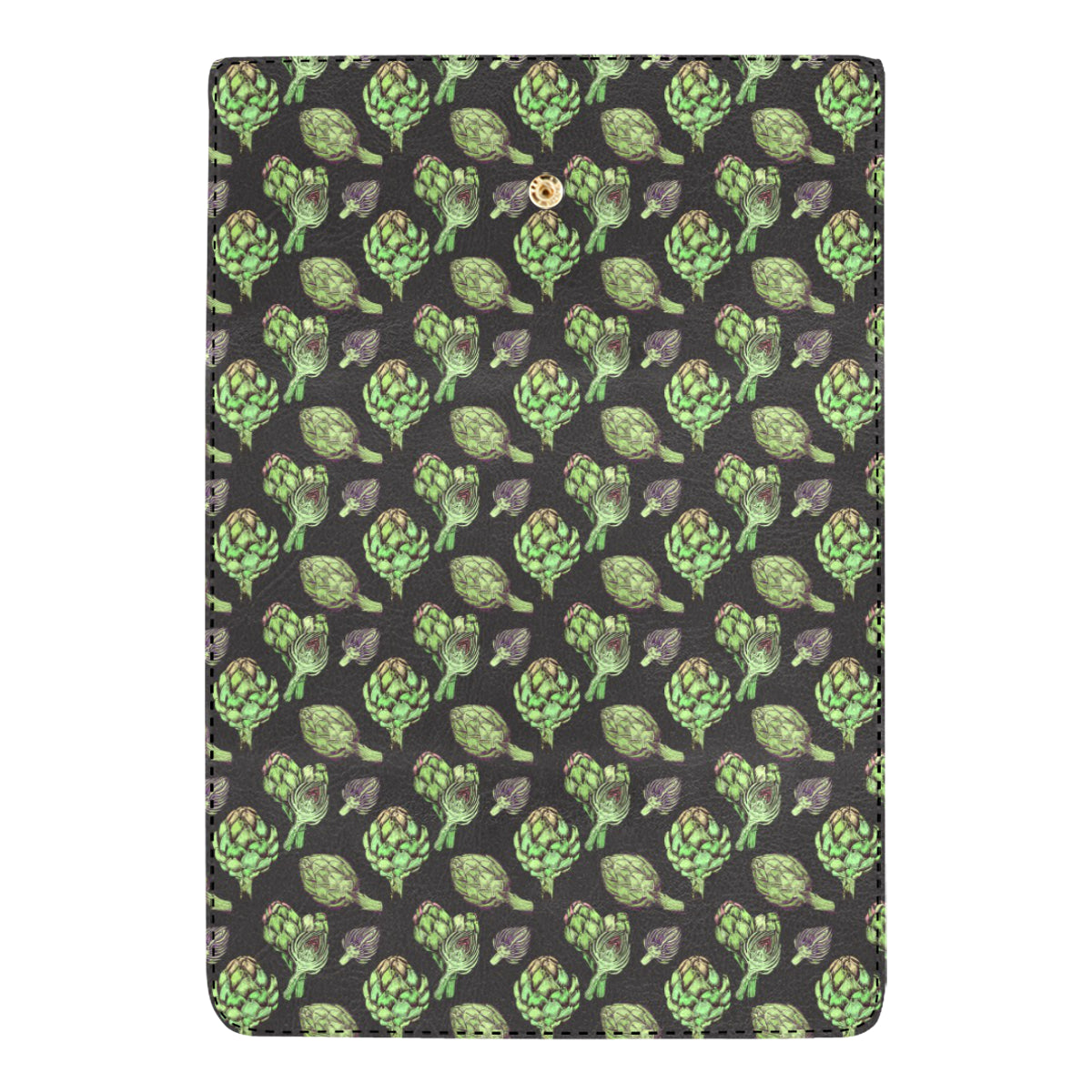 Artichoke Pattern Print Design 02 Women's Trifold Wallet
