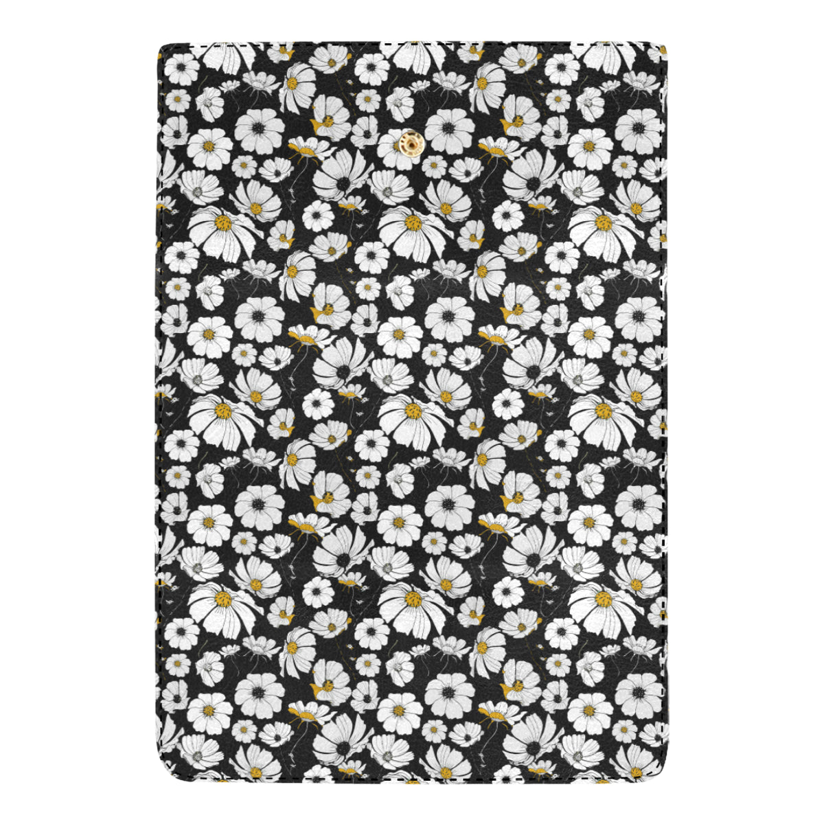 Daisy Pattern Print Design 02 Women's Trifold Wallet