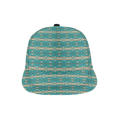 Southwest Native Design Themed Print Snapback Cap