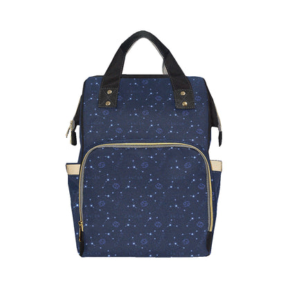 Cancer Zodiac Pattern Print Design 05 Diaper Bag Backpack