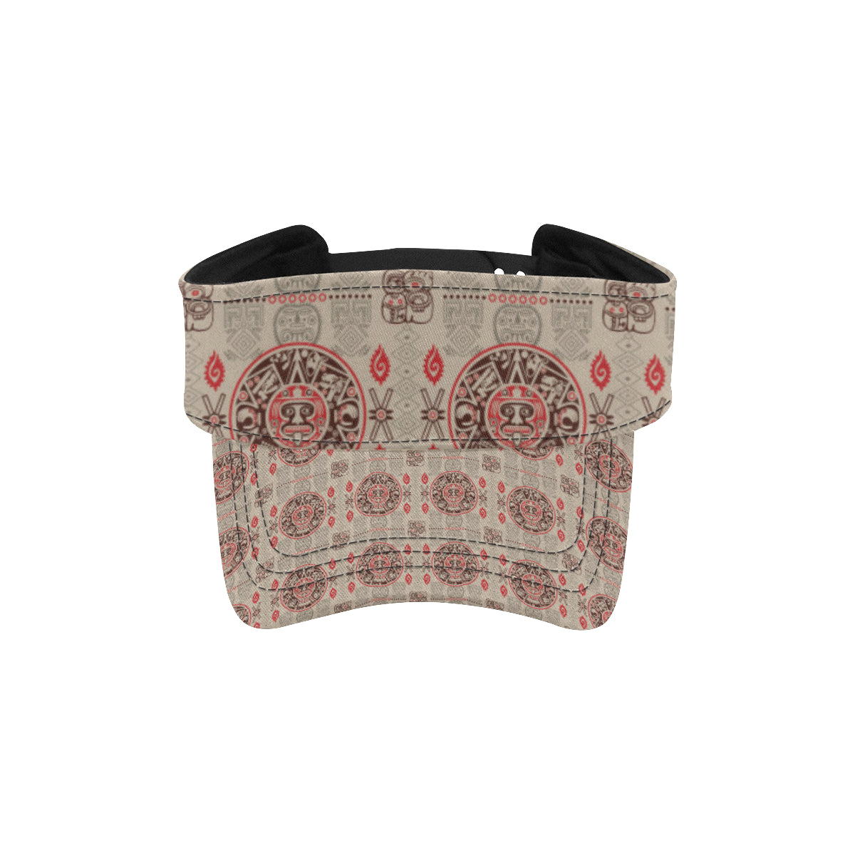 Calendar Aztec Print Pattern Unisex Sun Visor