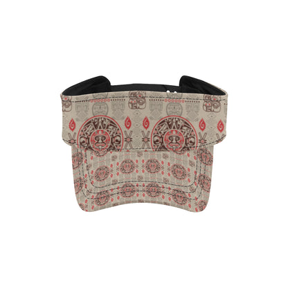 Calendar Aztec Print Pattern Unisex Sun Visor
