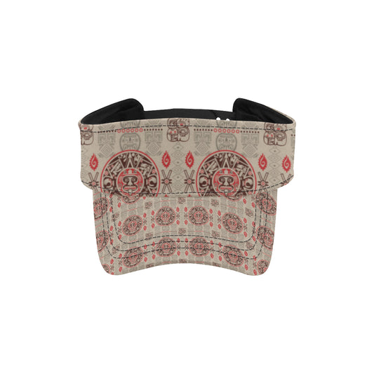 Calendar Aztec Print Pattern Unisex Sun Visor