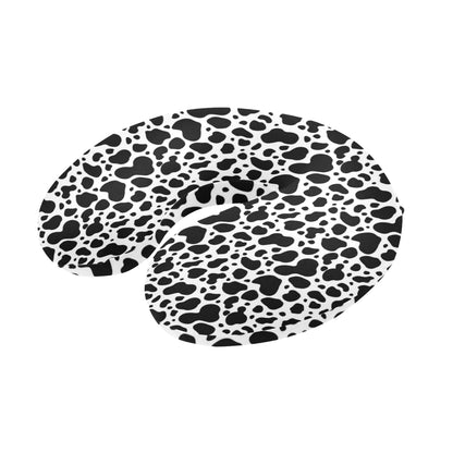 Cow Skin Pattern Print Design 04 U-Shaped Travel Neck Pillow