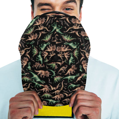Dinosaur Print Pattern Snapback Cap