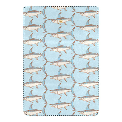 Swordfish Pattern Print Design 01 Women's Trifold Wallet