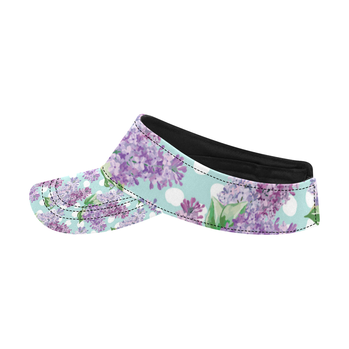 Lilac Pattern Print Design 02 Unisex Sun Visor