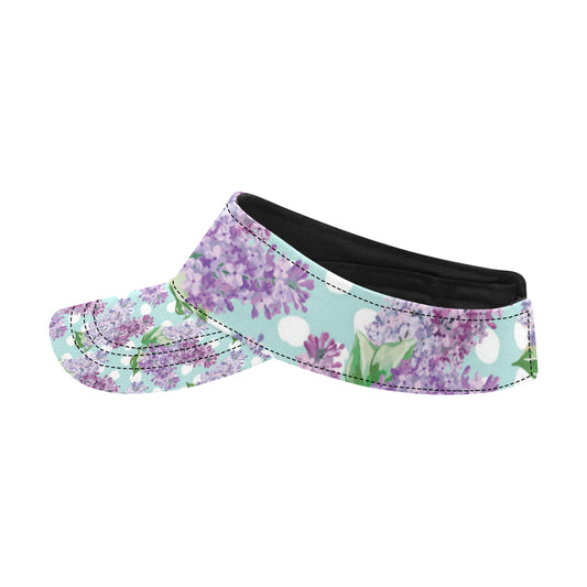 Lilac Pattern Print Design 02 Unisex Sun Visor