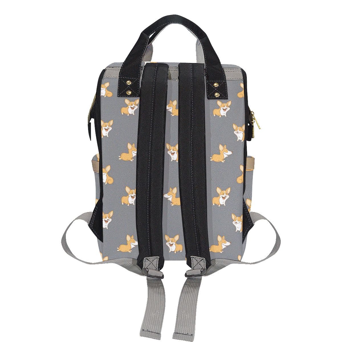 Pembroke Welsh Corgis Pattern Print Design A02 Diaper Bag Backpack