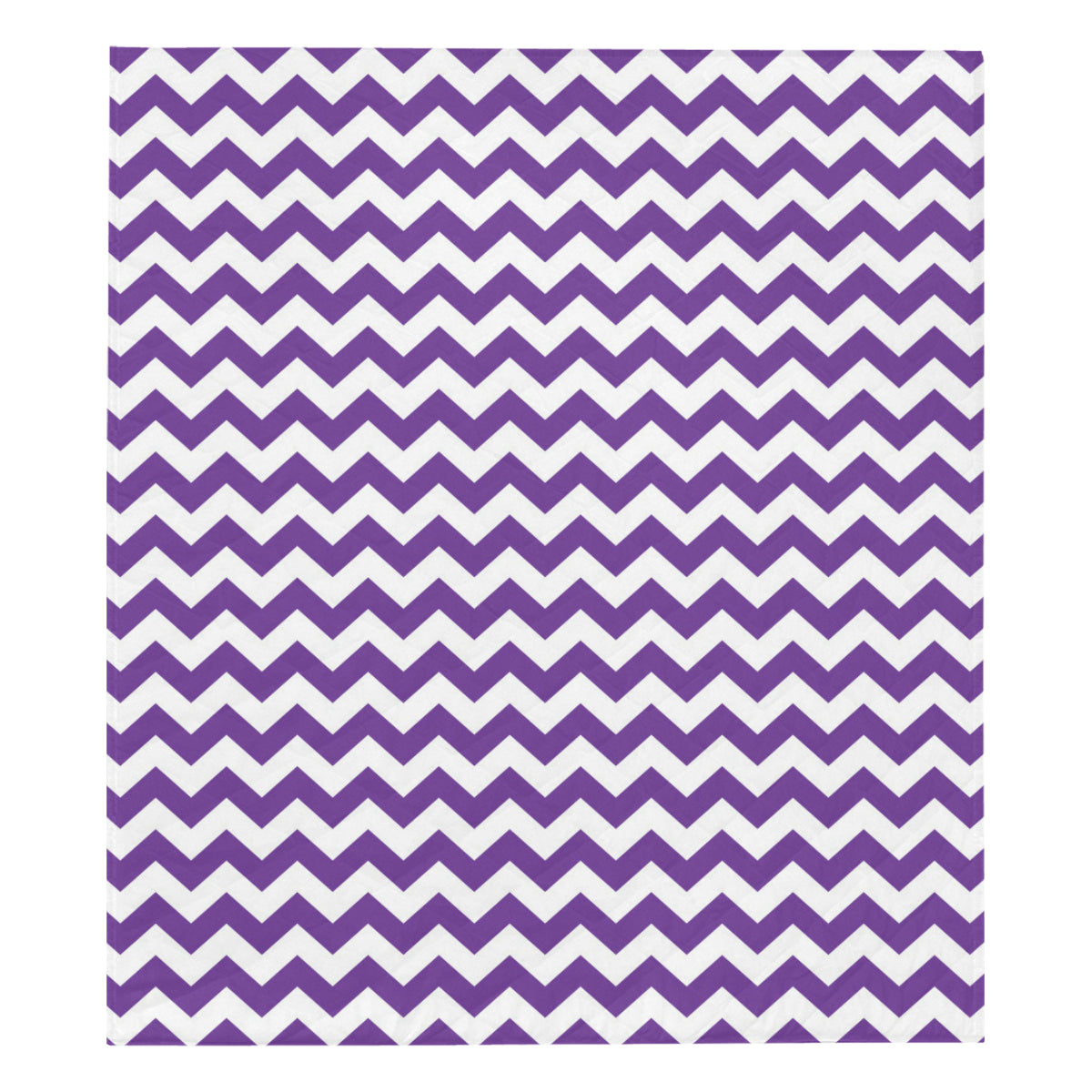 Chevron Purple Pattern Print Design 03 Premium Quilt