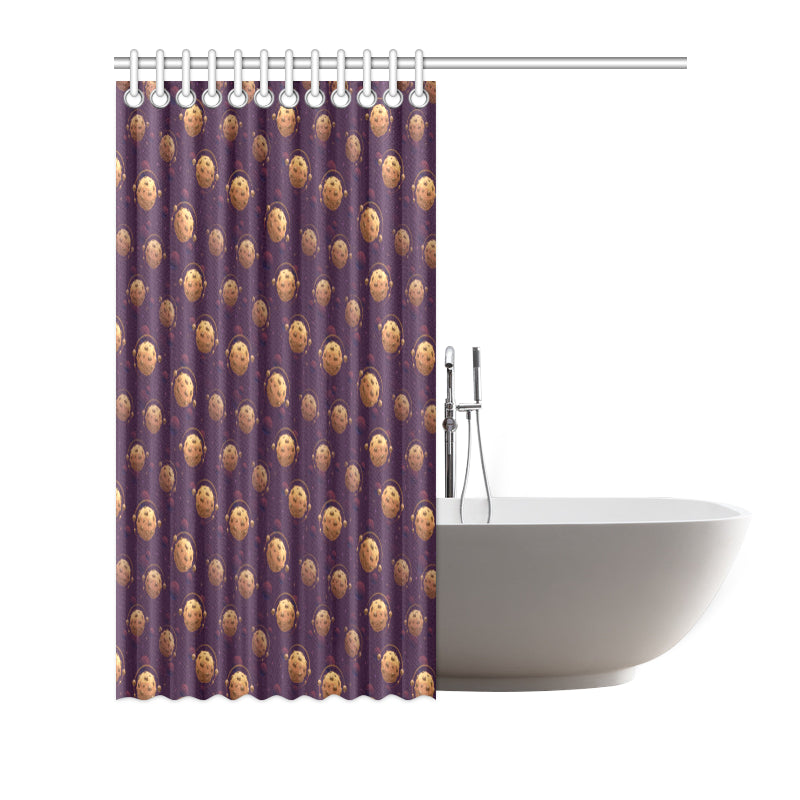 Cookie Pattern Print Design 03 Shower Curtain