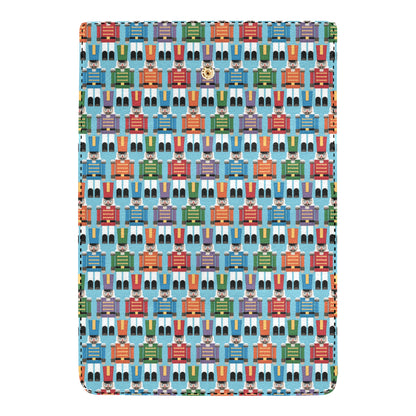 Nutcracker Pattern Print Design A02 Women's Trifold Wallet