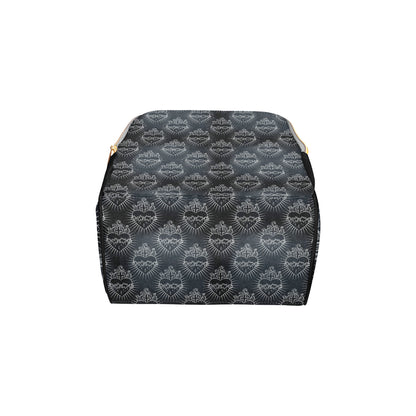 Christian Heart Tattoo Style Diaper Bag Backpack
