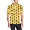 Emoji Poop Print Pattern Men Polo Shirt