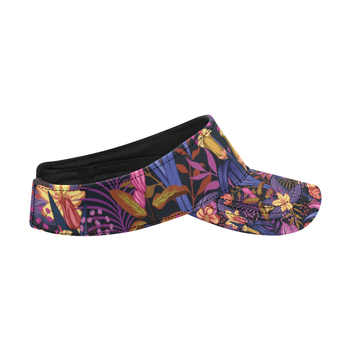 Lily Pattern Print Design LY016 Unisex Sun Visor