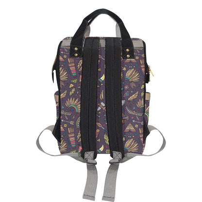 Tribal native american Aztec Diaper Bag Backpack