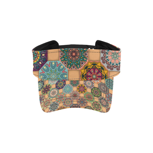 Boho Pattern Print Design 07 Unisex Sun Visor