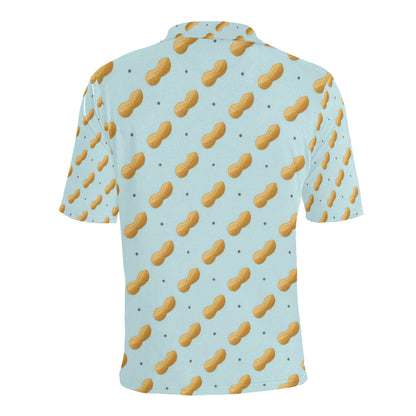 Peanut Pattern Print Design A03 Men Polo Shirt
