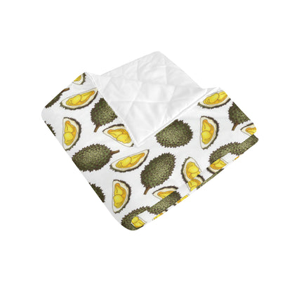 Durian Pattern Print Design DR03 Premium Quilt