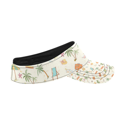 Beach Themed Pattern Print Design 05 Unisex Sun Visor